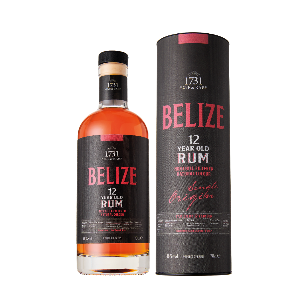 Belize 12 Y/O Single Origin Rum by 1731 Fine & Rare