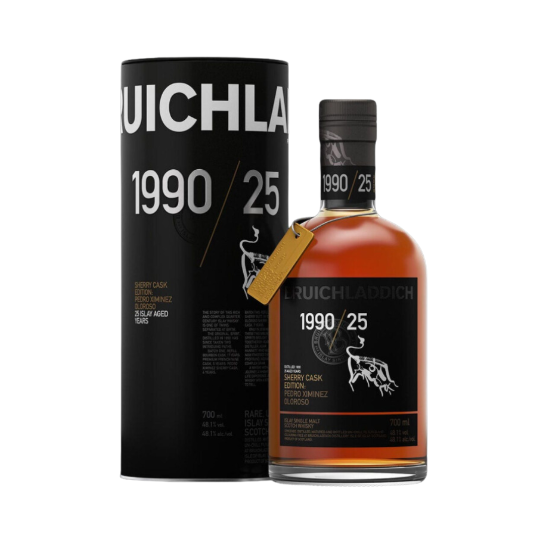 Bruichladdich 25 Sherry Cask 1990/2016 Single Malt Scotch Whisky