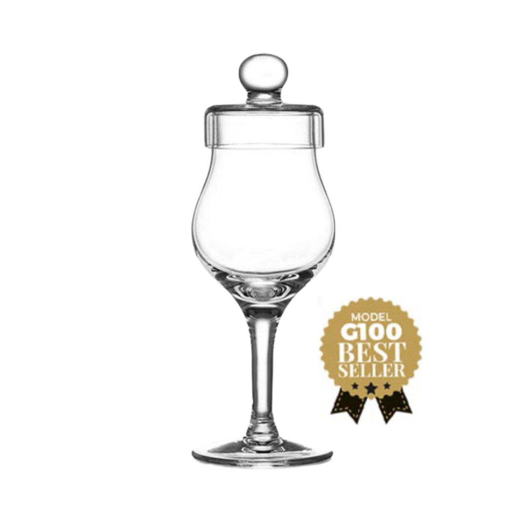 Amber Handmade Whisky Nosing & Tasting Glass G100