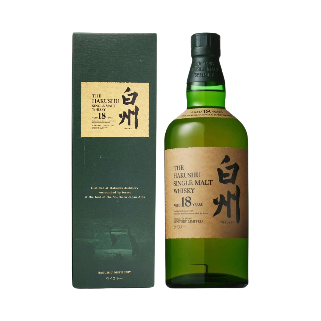 Hakushu 18 Single Malt Japanese Whisky (Older Release)