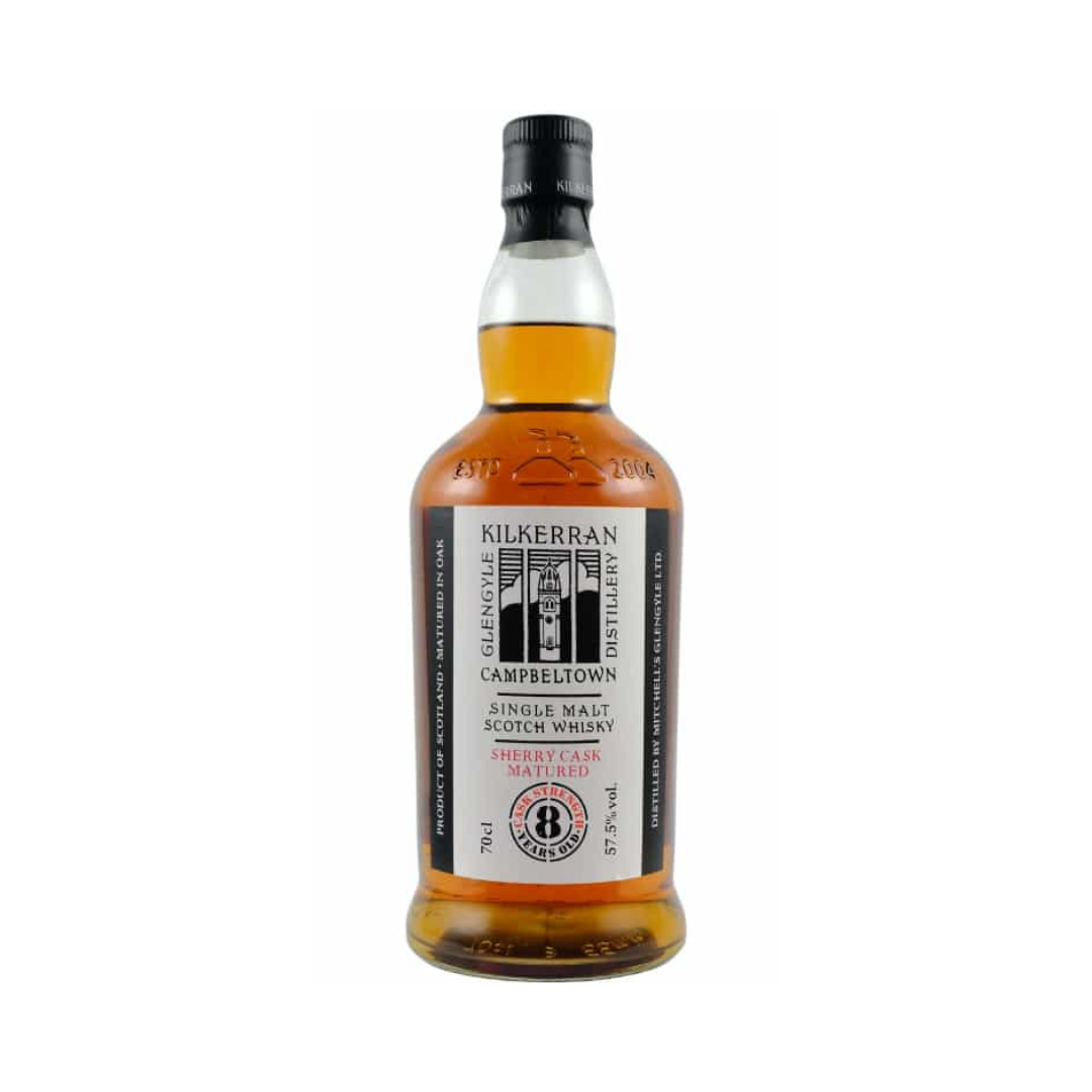 Kilkerran 8 Cask Strength Sherry Cask Matured Single Malt Scotch Whisky 2023