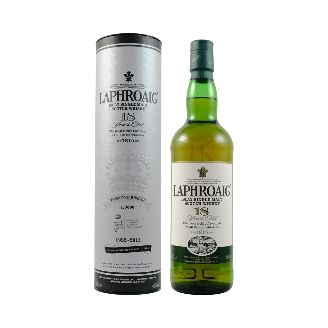 Laphroaig 18 'Queen's Diamond Jubilee' Special Release Single Malt Scotch Whisky