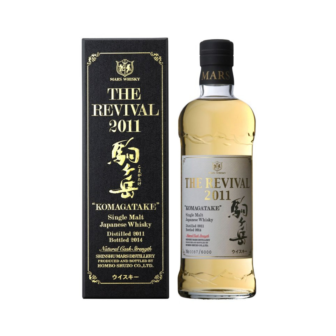 Mars The Revival 2011 Komagatake Single Malt Japanese Whisky